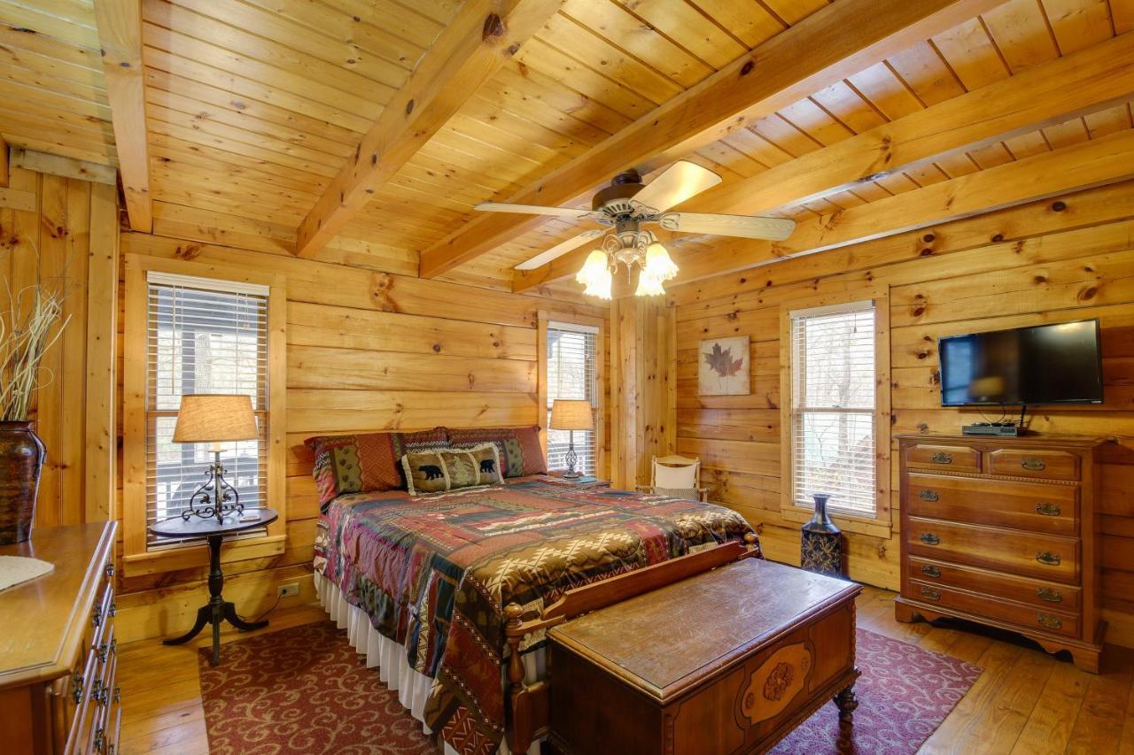 Smoky Mountains Cabin With Hot Tub, Deck And Views! Sevierville Kültér fotó