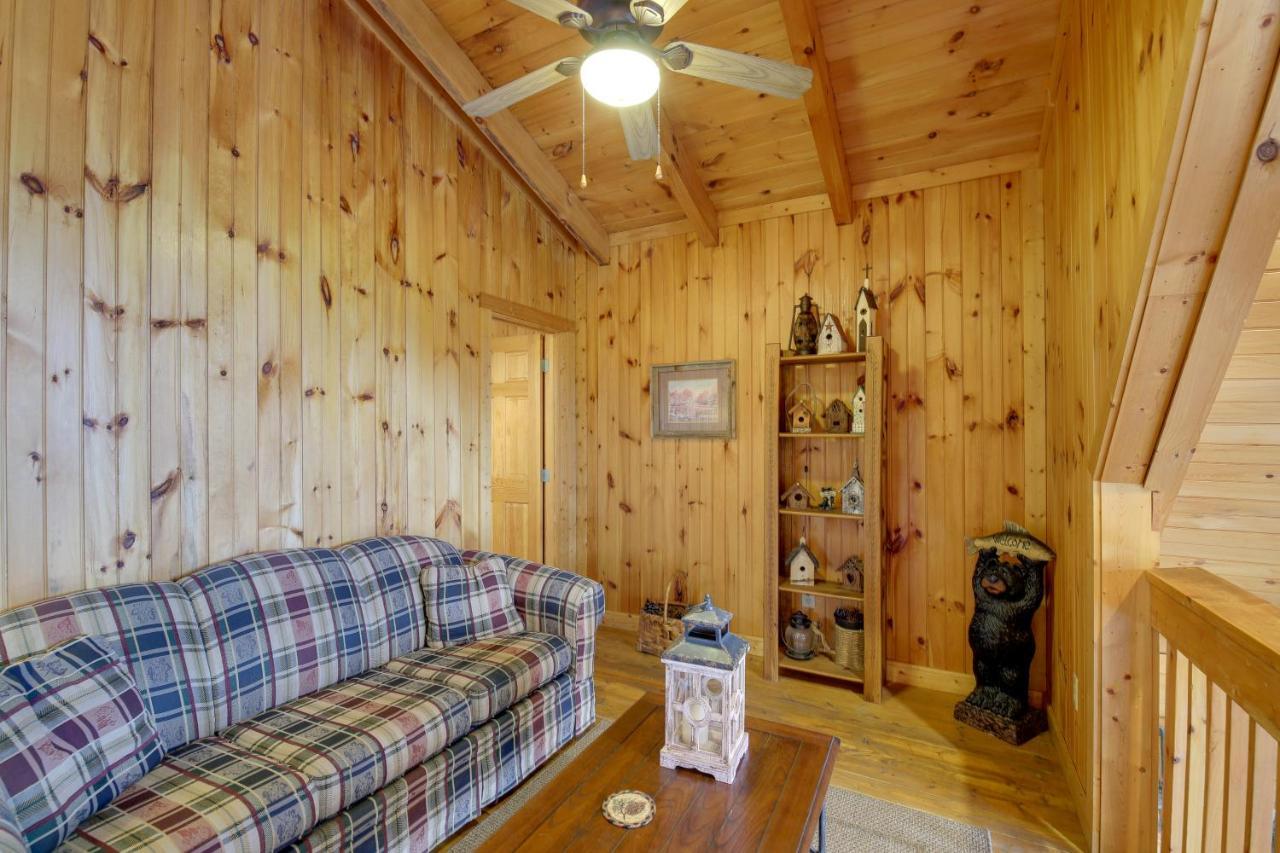 Smoky Mountains Cabin With Hot Tub, Deck And Views! Sevierville Kültér fotó