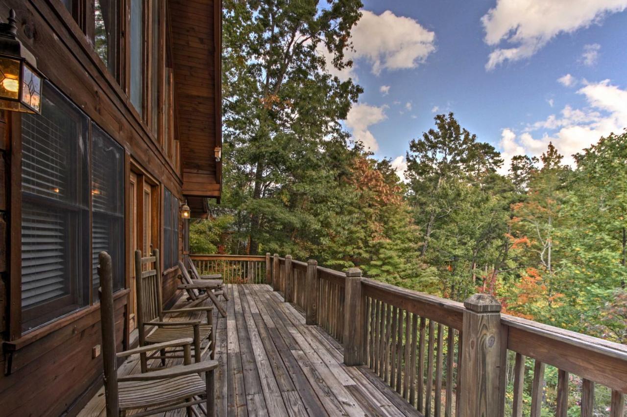 Smoky Mountains Cabin With Hot Tub, Deck And Views! Sevierville Kültér fotó