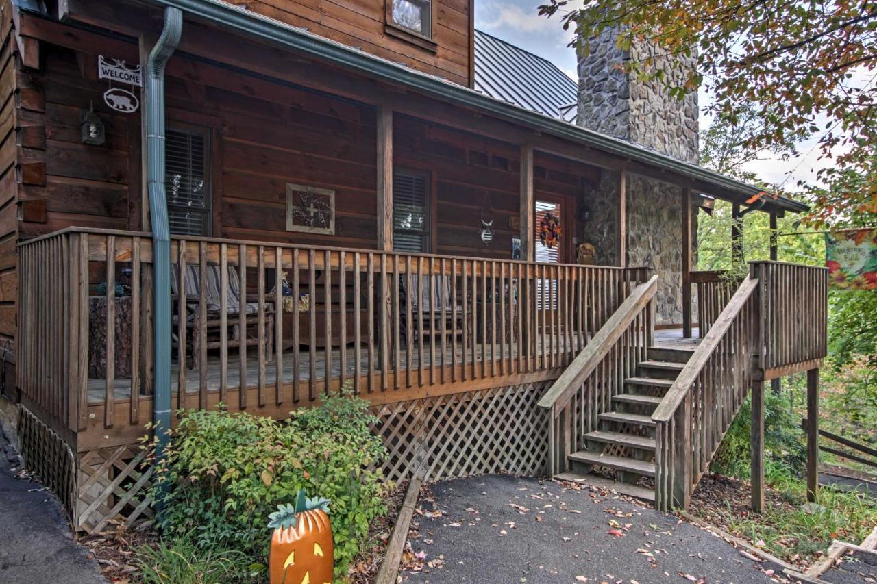 Smoky Mountains Cabin With Hot Tub, Deck And Views! Sevierville Kültér fotó