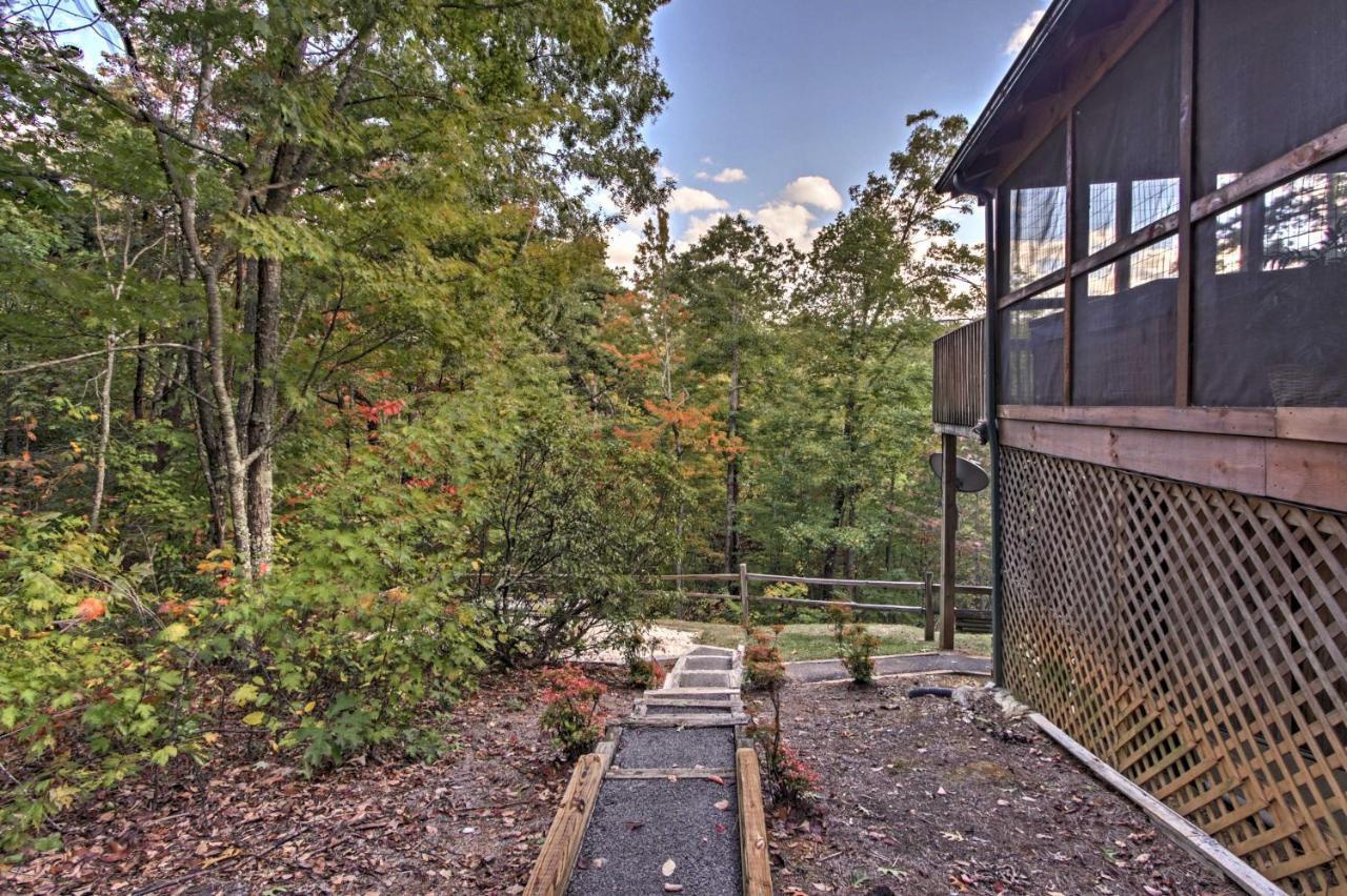 Smoky Mountains Cabin With Hot Tub, Deck And Views! Sevierville Kültér fotó