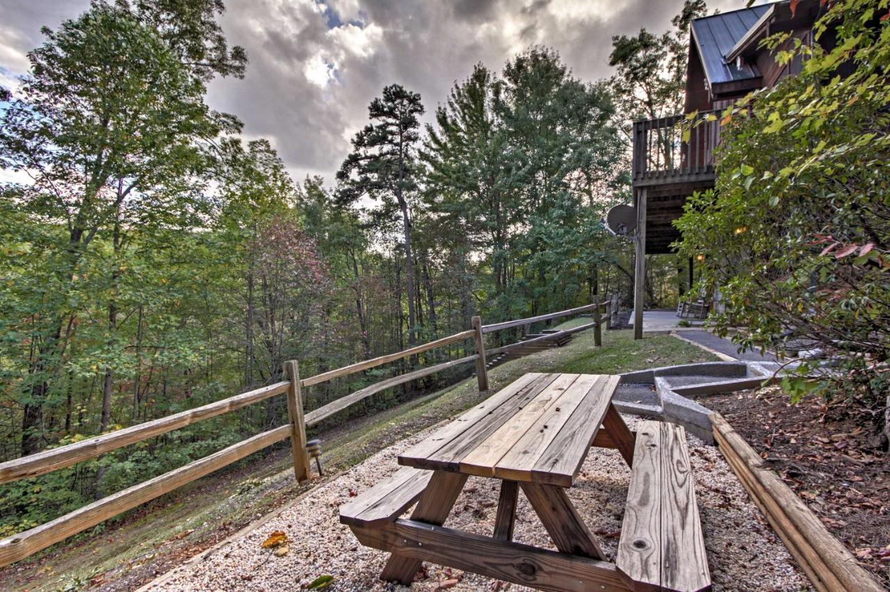 Smoky Mountains Cabin With Hot Tub, Deck And Views! Sevierville Kültér fotó